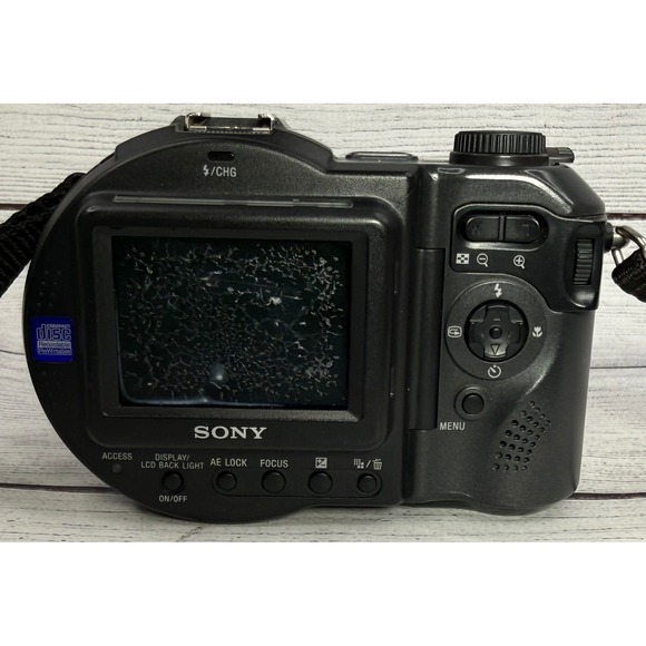 Sony CD Mavica 5MP Digital Camera w/ 3x Optical Zoom MVC-CD500 Disc Error Read - Picture 6 of 11